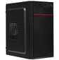 Exegate EX292347RUS Корпус Minitower ExeGate BAA-113  (mATX,  без БП,  2*USB,  аудио,  черный)