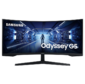 МОНИТОР 34" Samsung C34G55TWWI Black Сurved  (LED,  Wide,  3440x1440,  165Hz,  1ms,  178° / 178°,  250 cd / m,  2500:1,  +DP,  +НDMI,  )