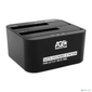 AgeStar 3UBT6-6G (BLACK)  USB 3.0 Докстанция 2x2.5" / 3.5" SATA HDD / SSD AgeStar 3UBT6-6G,  пластик,  черный,  UASP,  Clone