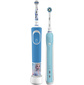 Набор электрических зубных щеток Oral-B Family Edition Pro 1 700+Kids Frozen бирюзовый / синий