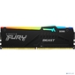 ОЗУ DDR5 Kingston FURY Beast RGB 8Gb,  5600MHz,  CL36,  1, 25v,  KF556C36BBEA-8