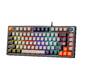 Defender Механическая клавиатура Wildfire GK-213 RU, сер / чер, 82кн, TNT розов, 1.5м_1