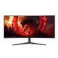 34'' ACER Nitro XZ342CUV3bmiiphx, ZeroFrame, Curved 1500R Black, 21:9, VA, 3440x1440, 1ms, 400cd, 180Hz, 2xHDMI (2.0)+1xDP (1.4)+SPK+Audio out, Speakers 2Wx2, sync: FreeSync Premium, hdr: HDR 400, H.Adj.100