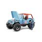 BRUDER 02541 Игрушка JEEP CROSS COUNTRY RACER BL MIT RENNFAHRER