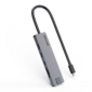 Docking Station WAVLINK USB-C  Travel Mini / 100W PowerDelivery /  1xUSB3.0 / 1xUSB2.0 / 1xHDMI 4K 60HZ / 1xGigabit LAN / SD / Micro SD Card Reader