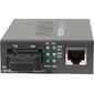 10 / 100TX - 100Base-FX  (SC) Single Mode Bridge Fiber Converter - 15KM,  LFPT