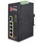 IP30 4-Port / TP + 1-Port Fiber (SFP) POE Industrial Fast Ethernet Switch  (-40 to 75 C)