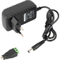 Mollusk-VRK 12 / 1 power supply 12V,  1A. Mains range 110-245V int. fork