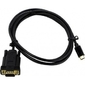 Кабель-адаптер USB 3.1 Type-Cm --> VGA (M) 1080@60Hz,  1.8M VCOM <CU421C-1.8M>