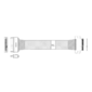 Кабель Amphenol RPC98-0040 Cable PCIe 4x  (64pin)  -TO-  U.2  SFF8639  ,  85 Ohm,  PCIe Gen4,   L:70cm