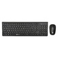 Wireless комплект клавиатура + мышь Oklick 220M Black 2.4ГГц  Nano Receiver USB