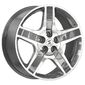 Легковой диск КиК 8, 5 / 20 5*108 Diamond gloss graphite