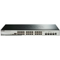 D-Link DGS-1510-28X / A1A,  Gigabit Stackable SmartPro Switch with 24 10 / 100 / 1000Base-T ports,  4 10G SFP+  ports