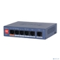 DAHUA DH-CS4006-4ET2GT-60 4-портовый гигабитный PoE коммутатор с функцией облачного управления,  4xRJ45 100Mb,  2xRJ45 1Gb uplink,  суммарно 60Вт