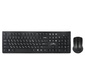 Комплект клавиатура + мышь OKLICK 250M Black беспроводной