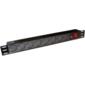Блок розеток TWT  (TWT-PDU19-10A8P) 19" 8 шт.. 10A 250V. без шнура питания