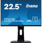 Iiyama 22.5" ProLite XUB2395WSU-B1 черный IPS LED 4ms 16:10 HDMI M / M матовая HAS Pivot 250cd 178гр / 178гр 1920x1200 D-Sub DisplayPort FHD USB 5.4кг