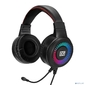 Exegate EX295316RUS Полноразмерные игровые наушники с микрофоном  (гарнитура) ExeGate Gaming HS-520G  (USB,  2x3.5мм,  динамик 40мм,  20-20000Гц,  длина кабеля 2.5м,  регулировка громкости,  RGB подсветка)