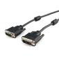 Кабель DVI-D single link Gembird / Cablexpert,  1.8м,  19M / 19M,  экран,  феррит.кольца,  пакет  ( CC-DVIL-BK-6)