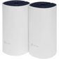 Домашняя Mesh Wi-Fi система TP-Link Deco P9 (2-pack) AC1200,  2 устройства,  до 300 Мбит / с на 2, 4 ГГц + до 867 Мбит / с на 5 ГГц + Powerline до 1000 Мбит / с,  2 встр. антенны,  2 гиг. порта  (WAN / LAN)