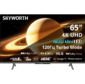 Телевизор LED Skyworth 65" 65X66H NEXO Mini-LED черный / серый 4K Ultra HD 120Hz MEMC DVB-T DVB-T2 DVB-C DVB-S DVB-S2 USB WiFi Smart TV