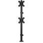Кронштейн для мониторов ЖК Buro M063 черный 17"-27" макс.8кг крепление к столешнице поворот и наклон