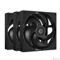 Вентилятор для корпуса ID-Cooling AS-120-K Trio 120х120x25 черный 4-pin 27.2дБ  (упак.:3шт) Ret