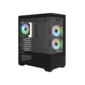 Корпус ZALMAN CHRONIX V2,  ATX,  BLACK,  WINDOW,  1xCombo  (3.5’’ or 2.5’’),  1x3.5’’HDD,  2x2.5’’SSD,  1xUSB2.0,  1xUSB3.0,  1xUSB Type-C,  SIDE 2x120mm ARGB,  REAR 1x120mm ARGB