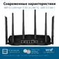 ASUS TUF-AX6000 /  /  802.11 a / b / g / n / ac / ax,  1148 + 4804 Mbps,  2, 4 + 5 gGz,  6 antenna; 90IG07X0-MO3C00