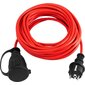 Сетевой удлинитель Buro BU-PS1.10 / R-16 10м  (1 розетка) красный  (коробка)