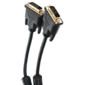Кабель DVI-D--DVI-D Dual link 25M / 25M,  экран,  феррит.кольца,  1.8м Telecom <TCG441D-1.8M>
