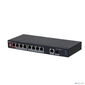 Коммутатор Dahua DH-PFS3110-8ET1GT1GF-96 8x100Mb 1G неуправляемый