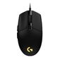 Мышь игровая Logitech G102 LIGHTSYNC Black |910-005808| черная,  оптическая,  200-8000dpi,  2.1м USB 2.0,  6 программируемых кнопок,  RGB подсветка,  под обе руки