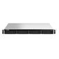 SMB QNAP TS-464U-RP-8G NAS 4 HDD trays,  rackmount 1U,  2 PSU. 4-core Intel Celeron N5105 / N5095 2.0-2.9 GHz,  8 GB RAM MAX,  2x2.5 Gigabit Ethernet,  4xUSB,  1xHDMI . PCIe Gen 3 x2 ,  W / o rail kit RAIL-B02