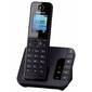 Panasonic KX-TGH220RUB Беспроводной телефон DECT Цветной,  АОН,  автоответчик,  черный