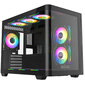 Корпус Bloody BD-CC112 черный без БП mATX 9x120mm 2xUSB3.0 audio bott PSU