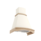 Вытяжка ROTONDA 60P-650-P3L BEIGE / OAK ELIKOR