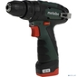 Metabo PowerMaxx SB Ударная дрель-шуруповерт [600385500] { 10.8 В,  2 Ач,  БЗП, 34 Нм,  1.12 кг }