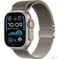 Apple Watch Ultra 2  (2024) 49mm Natural Titanium Case with Natural Titanium Milanese Loop - M  (MX5R3ZP / A)