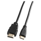 Кабель аудио-видео Buro mini-HDMI  (m) / HDMI  (m) 1.5м. черный  (BHP-MINHDMI-1.5)