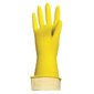 Перчатки латексные S  (упак.:1 пара) желтый  (LAIMA ЛЮКС)