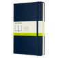 Блокнот Moleskine CLASSIC EXPENDED QP062EXPB20 130х210мм 400стр. нелинованный твердая обложка синий сапфир