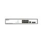 Коммутатор /  Managed L2 Switch 8x1000Base-T,  2x1000Base-X SFP,  RJ45 Console,  19" w / brackets