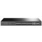 TP-Link SG3428XF Управляемый коммутатор JetStream уровня 2+ с 20 гигабитными портами SFP,  4 портами SFP+ и 4 комбинированными портами SFP / RJ45