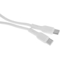 Кабель BoraSCO 52589 USB Type-C  (m)-USB Type-C  (m) 2м белый коробка