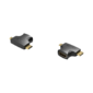Vention 2 in 1 Mini HDMI and Micro HDMI Male to HDMI Female Adapter Black