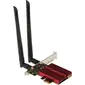 Сетевой адаптер Wi-Fi + Bluetooth Cudy WE3000S АХ5400 PCI Express  (ант.внеш.съем) 2ант.