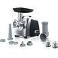 Мясорубка Bosch MFW67440 2000Вт черный / серебристый