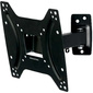 Kromax OPTIMA-203 black {Кронштейн для LED / LCD телевизоров 15"-42",  max 25 кг,  настенный,  3 ст свободы,  наклон +5°-12°,  поворот ±90°,  от стены 68.5-225 мм,  max VESA 200x200 мм}