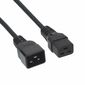 Кабель Cablexpert Кабель питания для UPS Cablexpert PC-189-C19,  1.5м,  С19 - C20,  16А,  черный,  с заземлением  (079945) {50}